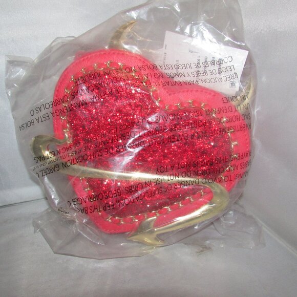 Betsey Johnson Devil in The Details Crossbody Red New With Tags - Picture 2 of 7